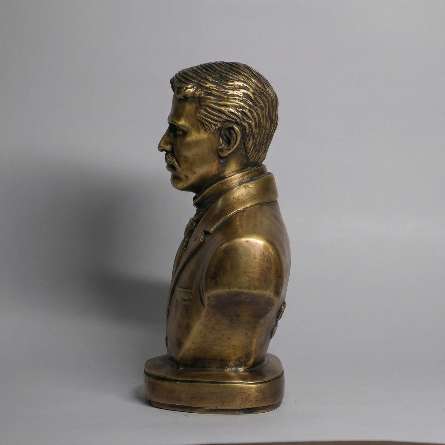 Nikola Tesla 6" Stone Dust Statue Miniature Scientist