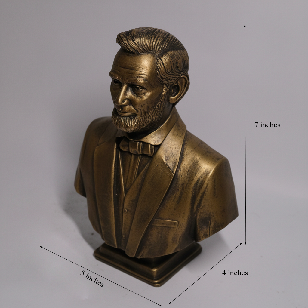 American president Abraham Lincoln miniature statue decor