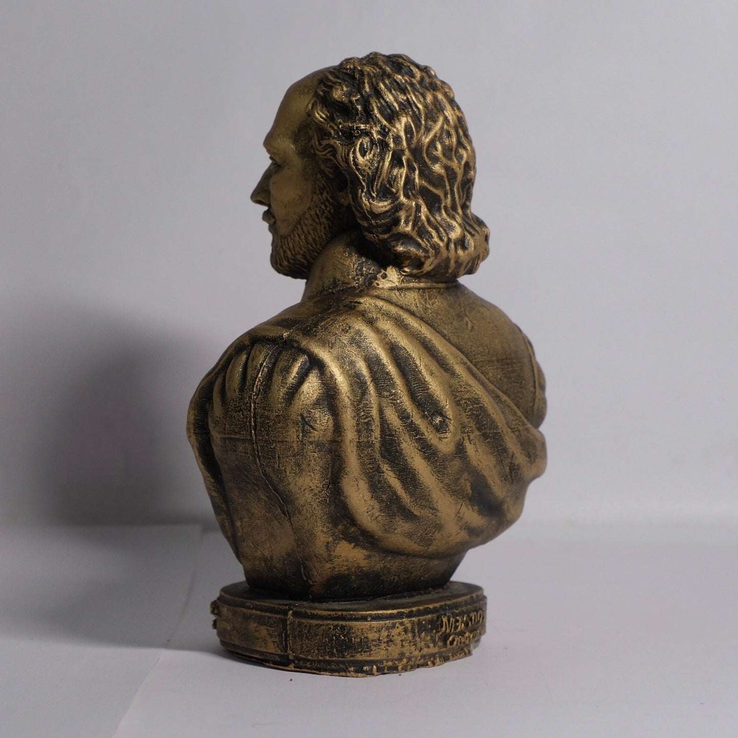 William Shakespeare 6 Inch Brass Finish Statue