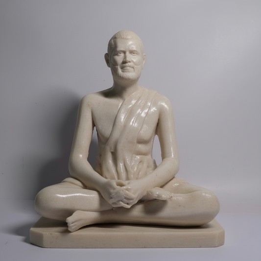 Sri Ramakrishna 6 inch stone dust statue