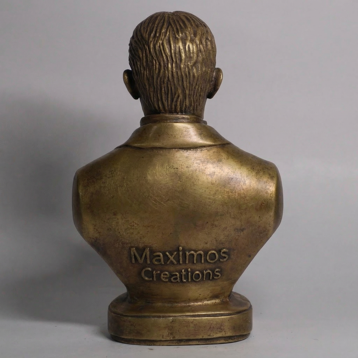 Nikola Tesla 6" Stone Dust Statue Miniature Scientist